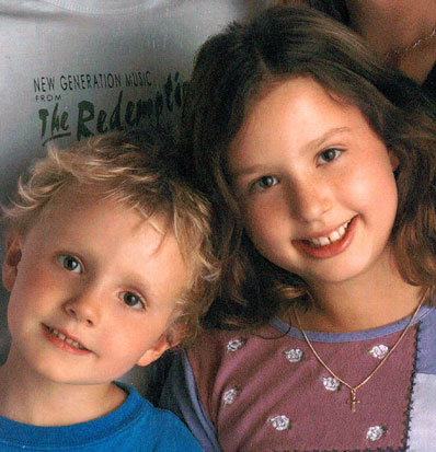 Aidan and Rhiana Dec. 2004