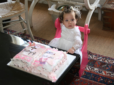 Joe and Stef's third daughter, Christened June 2007